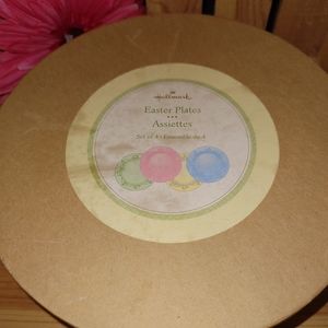Vintage Hallmark Easter Plates - Set of 4 Plates